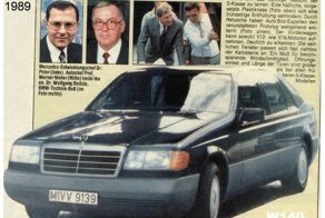"Восьмисотый" - шестнадцатицилиндровый Mercedes-Benz W140