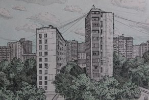 Городские задворки глазами художников