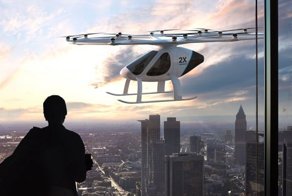 В Дубае тестируют летающее такси Volocopter 2X