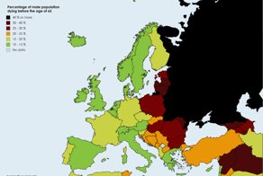 Карты подскажут: отчего мрут мужчины