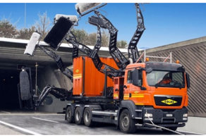 Услада для глаз:  роботизированная машина для чистки тоннелей за работой