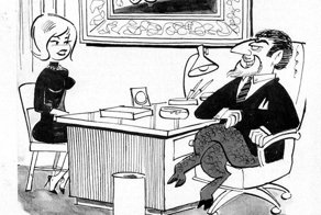 Секретарши в дико сексуальных иллюстрациях 50-х -70-х – это весело!