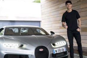 Криштиану Роналду приобрел Bugatti Chiron