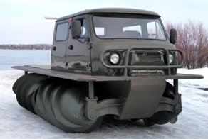 Производство винтовых вездеходов возобновлено в России