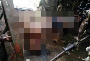 Работягу намотало на карданный вал