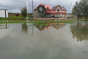 Наводнение в Зеленоградском районе Калининградской области