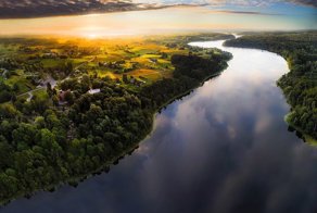 Высокое искусство аэросъемки: литовские пейзажи