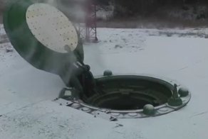 Эффектный пуск ракеты из подземной шахты