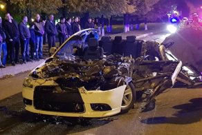 Авария дня. В Набережных Челнах пьяный водитель погиб, уходя от погони