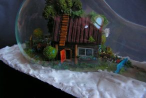 Миниатюры в лампочках