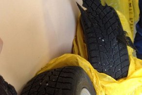 Подержанная зимняя резина из Японии