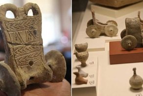 В Турции нашли 5-тысячелетнюю игрушечную машинку