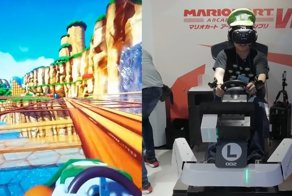 Гонки Mario Kart в виртуальной реальности выглядят действительно круто!