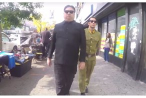 Двойник «Ким Чен Ына» прогулялся по улицам Нью-Йорка и заглянул в башню Трампа