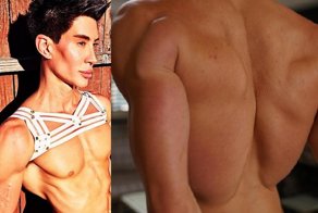 Ему было лень ходить в тренажерку, поэтому он решил вставить силикон в спину