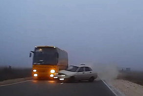 Авария дня. Смертельный обгон под Феодосией