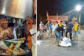 В Малайзии местный волшебник сварился в ходе показательной очистки души и тела