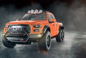 Шестиколесный Ford Hennessey VelociRaptor