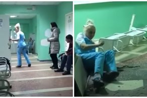 В сеть попало видео: неадекватная медсестра в Омском травмпункте