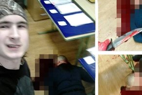 Студент зарезал учителя и сделал селфи с трупом: кровавые кадры из московского колледжа