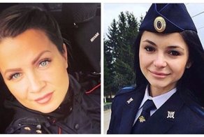 Российские "девушки в погонах" конкурируют друг с другом в соцсетях