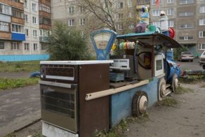 Уникальная детская площадка в Барнауле