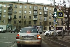 Авария дня. Столкновение двух Мазд в Челябинске