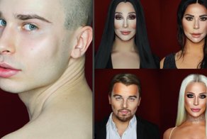 Визажист Алексис Стоун  с поразительной точностью воссоздает облик знаменитостей с помощью макияжа