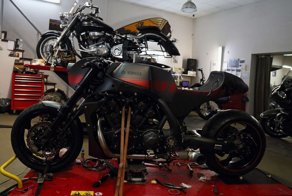 Komaha: кастом-проект на базе Yamaha VMX-1700