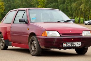Самодельный электромобиль Citroen AX из Минска