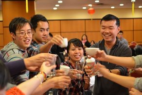 Алкогольные посиделки в Китае