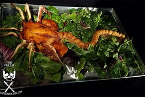 Американка запекла в духовке Лицехвата с хвостом из куриной колбасы