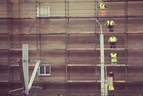 Командная работа строителей