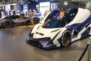 Арабский гиперкар и шестиколесный внедорожник