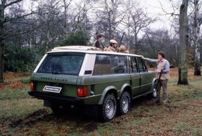 Шестиколесный Range Rover из 80-х