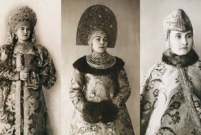 Славянская красота: старинные фотографии русских женщин в традиционных нарядах
