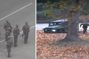 В Сети выложено видео отчаянного побега солдата из Северной Кореи в Южную