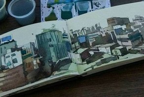Заприсовки велотуриста из Южной Кореи