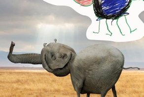 Отец претворяет в жизнь рисунки своих детей