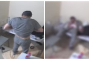 В интернет попало видео, как дагестанец сам себе делал харакири в СИЗО