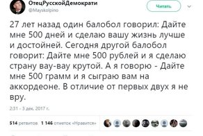 Политические комментарии и картинки из соц. сетей ORIGINAL* 04/12/2017