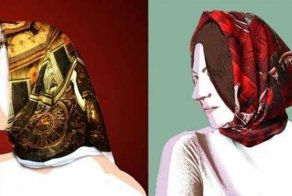 Гипнотизирующие шелковые платки про московское метро