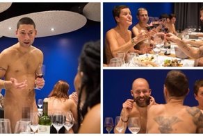 Фоторепортаж из парижского ресторана для нудистов