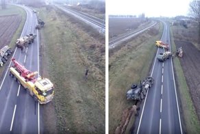 Американская военная техника увязла в польских дорогах