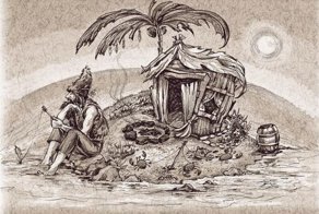 Каково это - 16 лет жить одному на острове вдали от большой земли