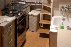 Смелое дизайнерское решение для малогабаритной квартирки