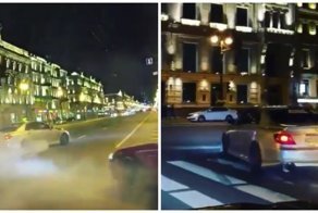 "Золотые детки" подрифтили на Невском