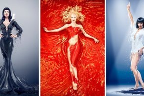 Календарь 2018, в котором модели "одеты" только в молочные брызги