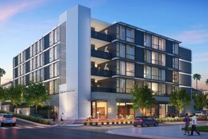 Жильё для бездомных Лос-Анджелеса из морских контейнеров