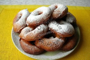 Пончики в ложке - Рецепт Пончиков без раскатывания теста!